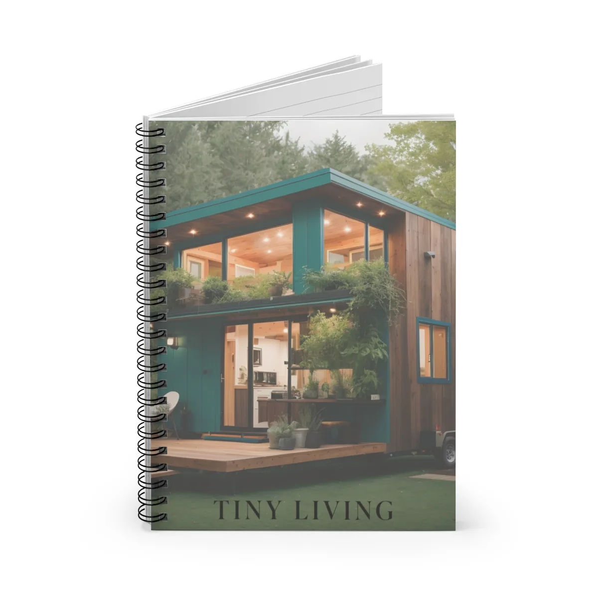 Tiny Living Spiral Notebook: Your Perfect Daily Companion