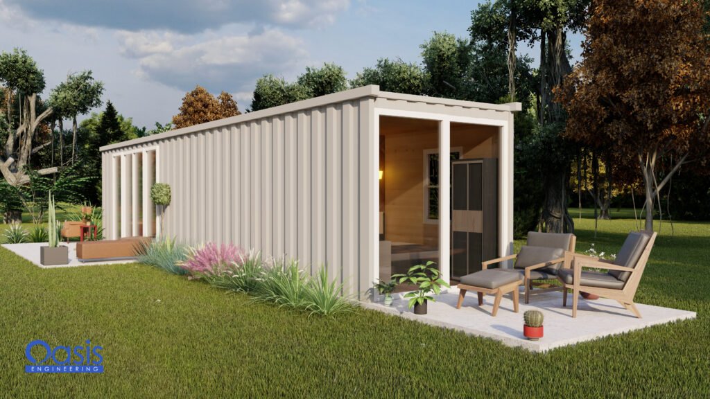 Shipping Container Home Plans - A1 | Oasis Engineering