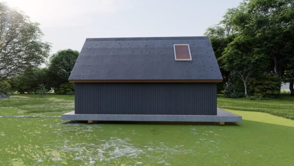 Tiny Home Plans: 24x12ft DIY ADU Plan Set with Loft Bedroom - Image 3
