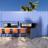 Oasis Shipping Container Bar