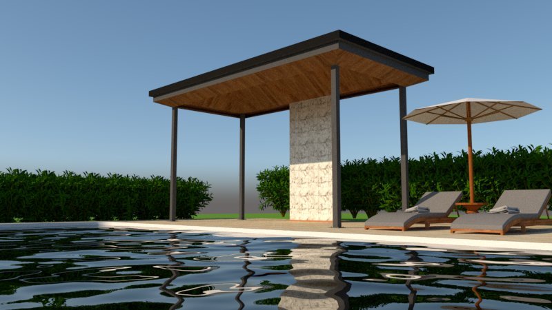 Metal Pergola Engineering Design in Austin Texas