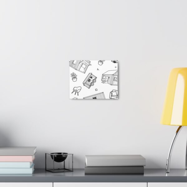 Container & Tiny Home Canvas Gallery Wrap - Artistic Home Decor! - Image 11