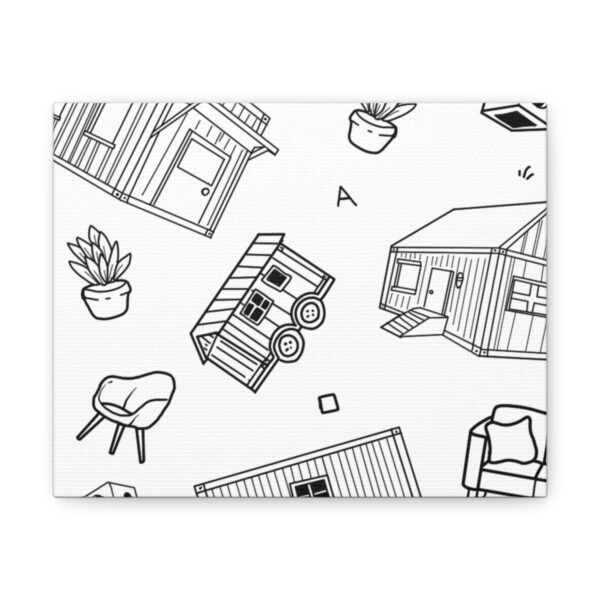 Container & Tiny Home Canvas Gallery Wrap - Artistic Home Decor! - Image 8