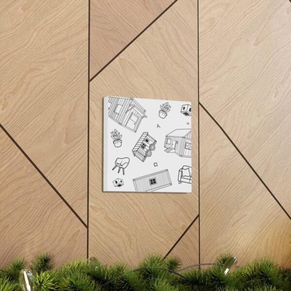 Container & Tiny Home Canvas Gallery Wrap - Artistic Home Decor! - Image 7