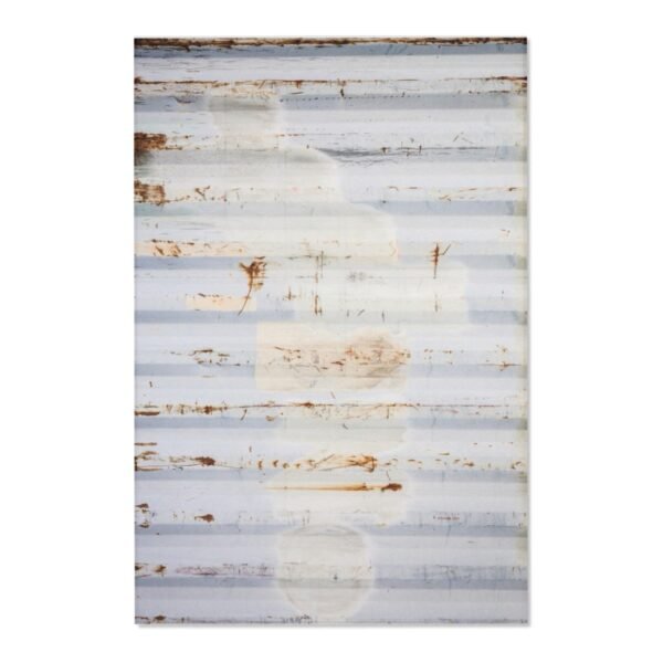 Custom Area Rug with Realistic Container Wall Design | 100% Polyester Chenille | Available in 3 Sizes