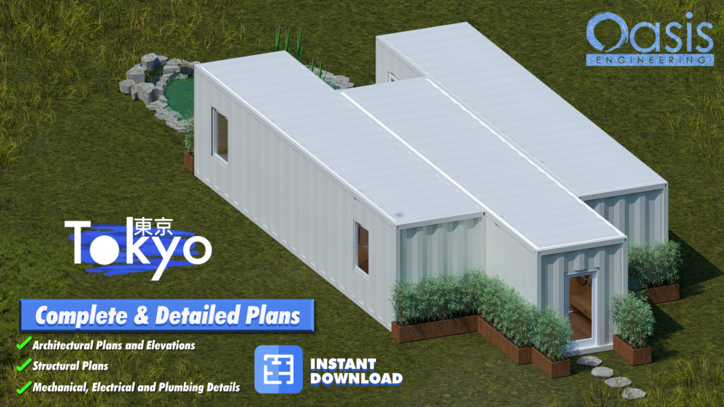 Tokyo Container Home Plans