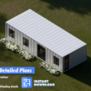 40ft Double Container Home Plans