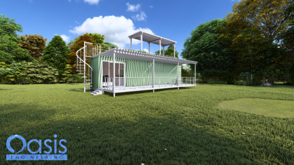 350 sqft Pre-Engineered Home Plans