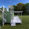 350 sqft Pre-Engineered Home Plans