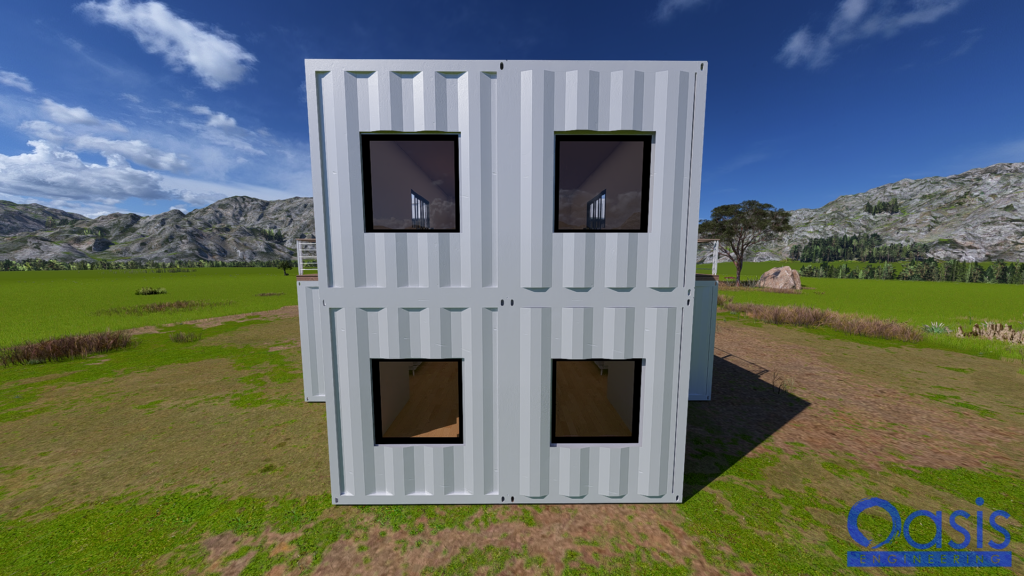 Shibuya Duplex Container Home Plans – 8x Containers Design