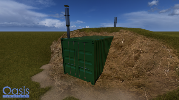 DIY Container Bunker