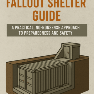 DIY Fallout Shelter eBook – Container Bunker Build Guide | Military-Inspired Prepper Handbook | Instant PDF Download