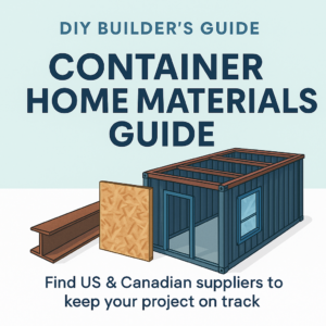 DIY Container USA Materials