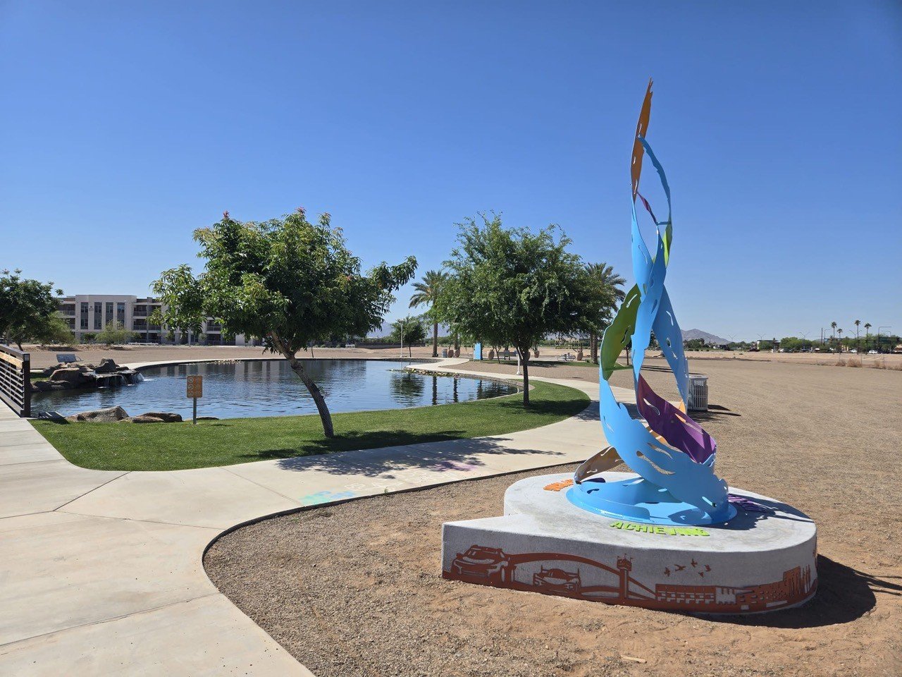 Avondale Arizona Flame Sculpture Engineering
