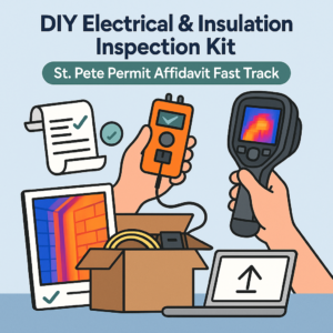 DIY Electrical & Insulation Inspection Kit — Electrical Tester, Thermal Scanner, and Permit Compliance Tools for St. Pete Affidavit