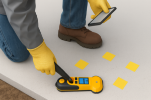 DIY Concrete Slab Verification Kit